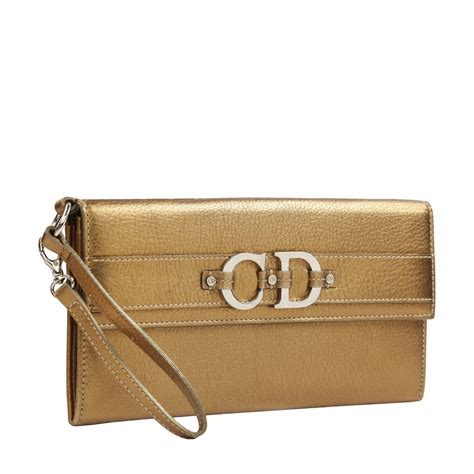 christian dior wristlet